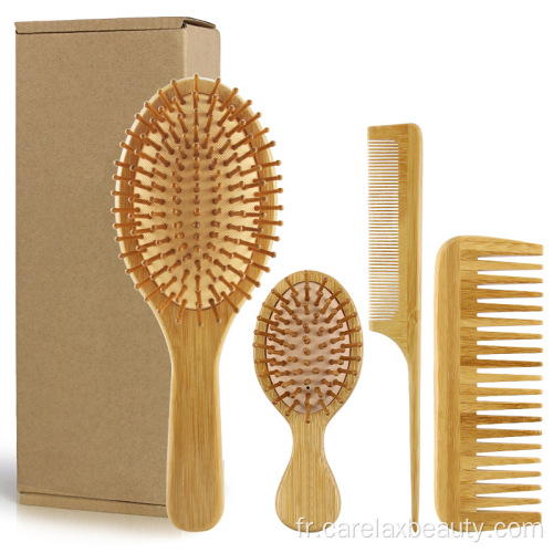 Brosse à cheveux en bois